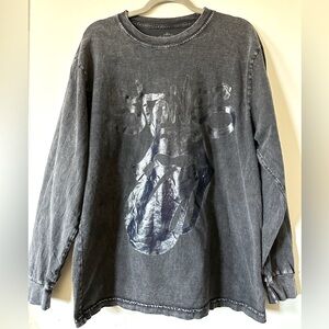 The Rolling Stones Charcoal Longsleeve